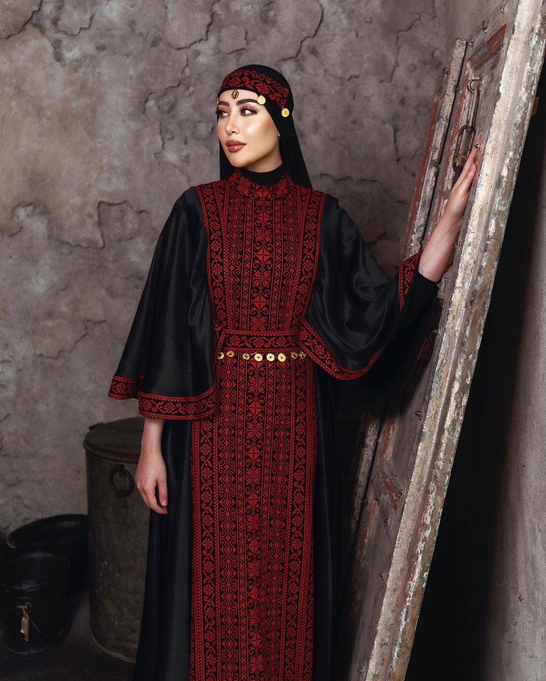 Traditional Palestinian Tatreez Dress