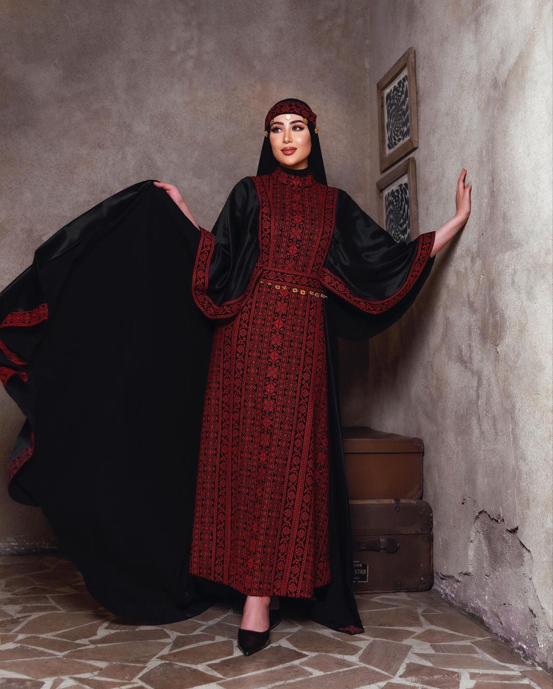 Traditional Palestinian Tatreez Dress