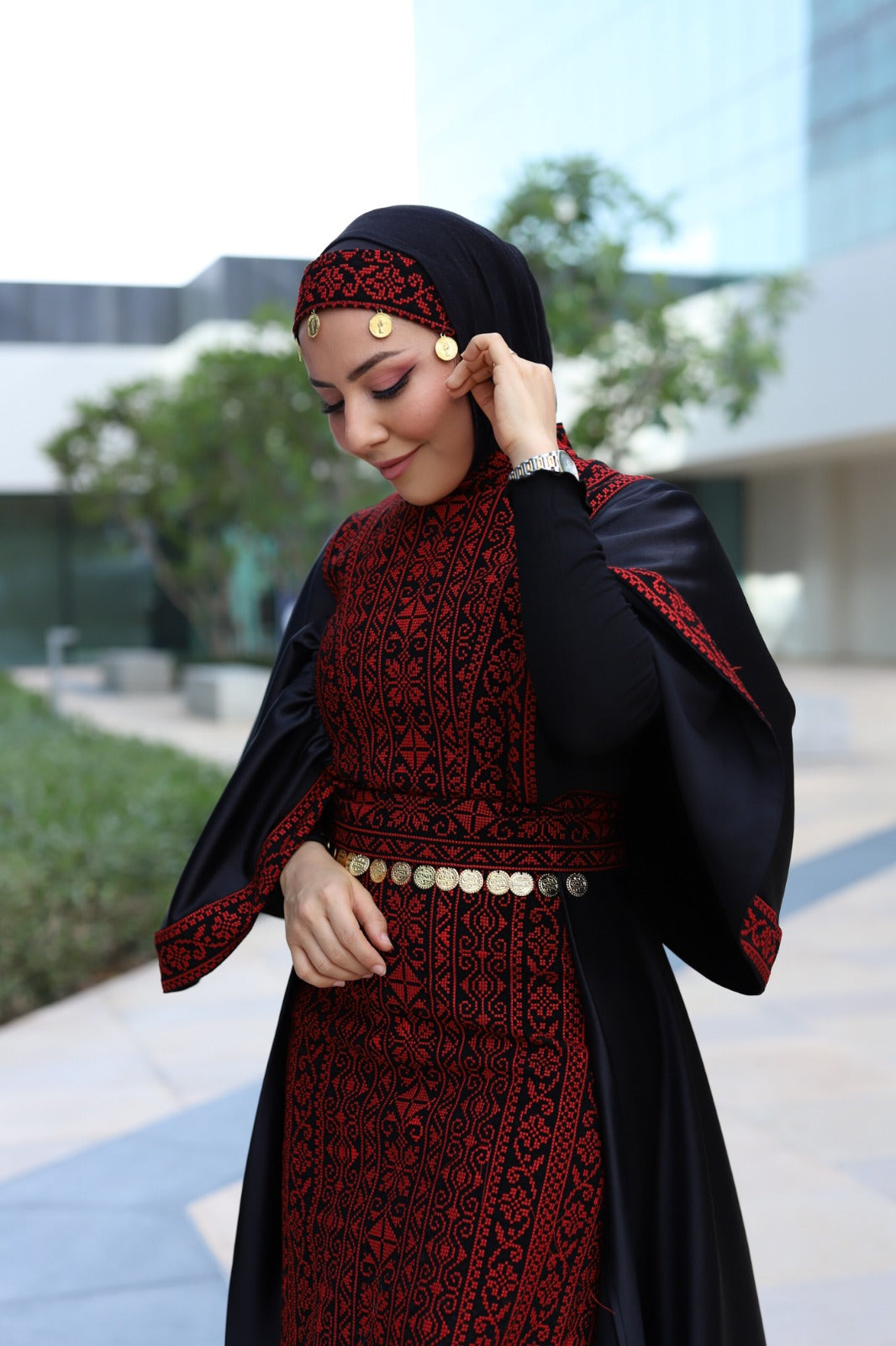 Traditional Palestinian Tatreez Dress