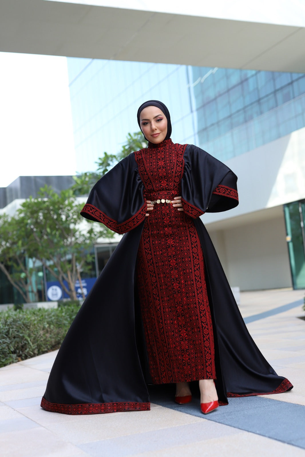 Traditional Palestinian Tatreez Dress